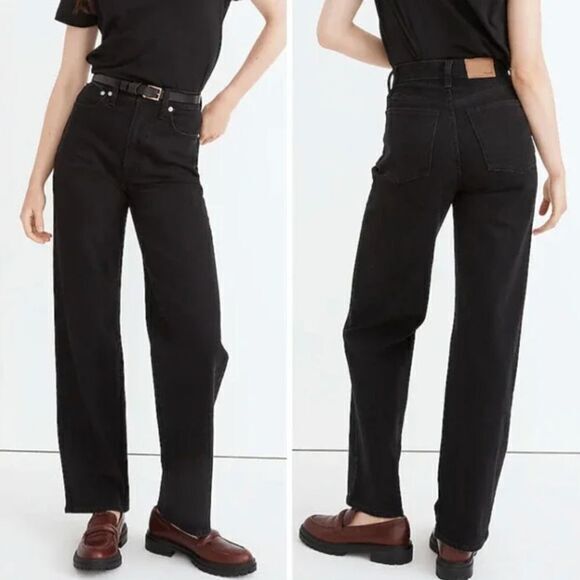 Madewell Denim - NEW Madewell The Perfect Vintage Wide-Leg Jean Belmere Wash, 33